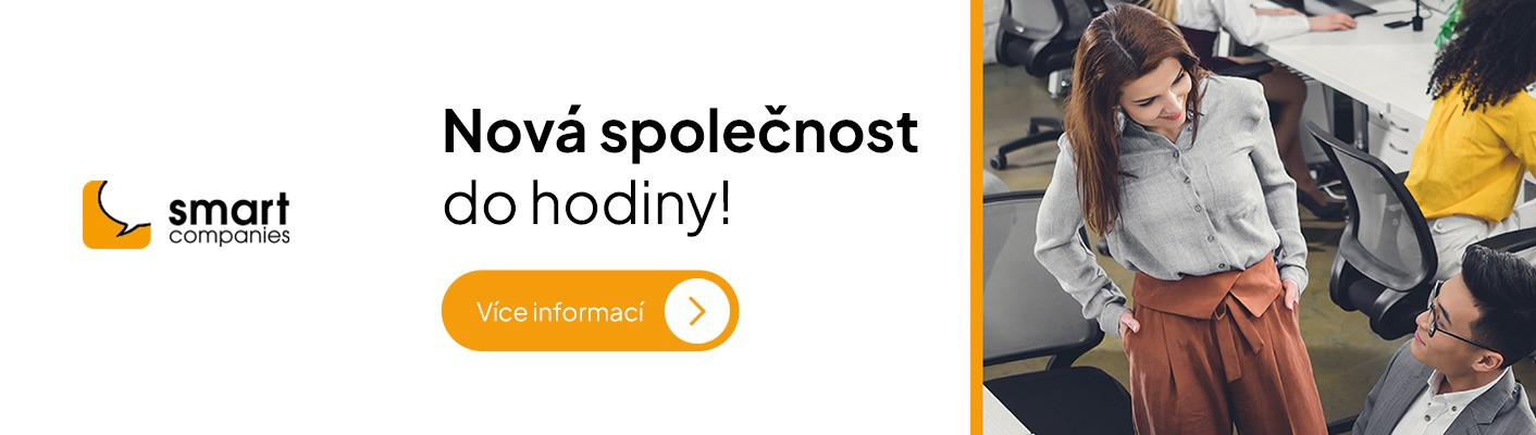 Nová společnost do hodiny!